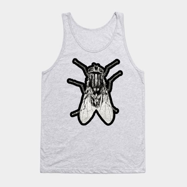 Fly - vintage print Tank Top by Bits